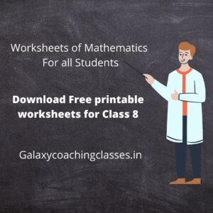 download printable workshhets for class 8 pdf